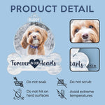 Custom Photo Goodbyes Are Not Forever - Memorial Personalized Custom Car Ornament - Acrylic Custom Shaped - Sympathy Gift For Pet Owners, Pet Lovers