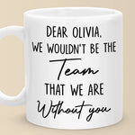 A Great Coworker Is A Treasure - Coworker Personalized Custom Mug - Gift For Coworkers, Work Friends, Colleagues