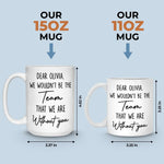 A Great Coworker Is A Treasure - Coworker Personalized Custom Mug - Gift For Coworkers, Work Friends, Colleagues