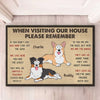 Dogs Make The Best Housemates - Dog Personalized Custom Home Decor Decorative Mat - House Warming Gift For Pet Owners, Pet Lovers