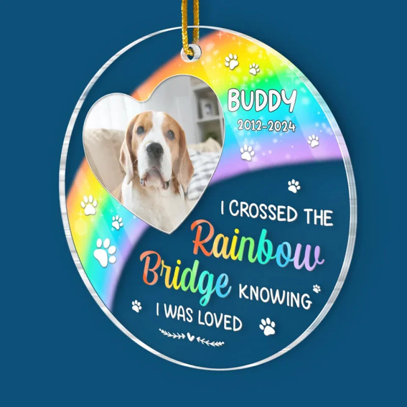 Custom Photo A Beautiful Soul Remembered - Memorial Personalized Custom Ornament - Acrylic Custom Shaped - Sympathy Gift For Pet Owners, Pet Lovers