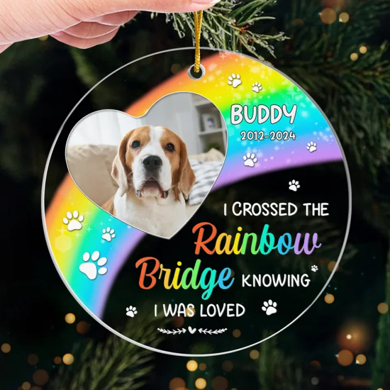 Custom Photo A Beautiful Soul Remembered - Memorial Personalized Custom Ornament - Acrylic Custom Shaped - Sympathy Gift For Pet Owners, Pet Lovers