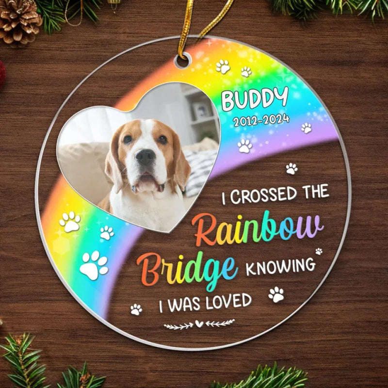 Custom Photo A Beautiful Soul Remembered - Memorial Personalized Custom Ornament - Acrylic Custom Shaped - Sympathy Gift For Pet Owners, Pet Lovers