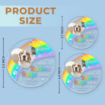 Custom Pet Photo Rainbow Bridge Memorial Gifts - Personalized Ornament