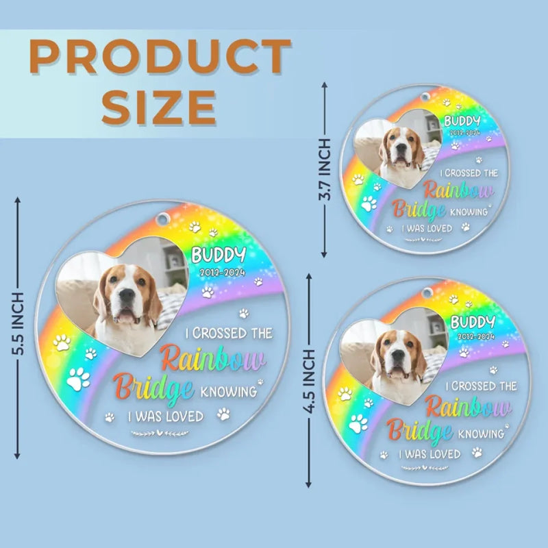 Custom Photo A Beautiful Soul Remembered - Memorial Personalized Custom Ornament - Acrylic Custom Shaped - Sympathy Gift For Pet Owners, Pet Lovers