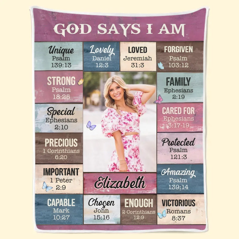 Custom Photo Infuse Your Life With Self-Love Affirmations - Friend Personalized Custom Blanket - Gift For Best Friends, Family Members, Coworkers, Yourself
