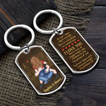 Custom Name Couple Love Gifts - Personalized Keychain
