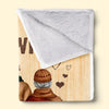 My Queen Today And Every Day - Couple Family Personalized Custom Blanket - Gift For Husband Wife, Anniversary