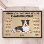 Custom Name Funny Dog Lover Gifts - Personalized Doormat