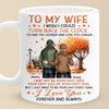 Our Love Story Is My Favorite Chapter - Couple Personalized Custom Mug - Gift For Husband Wife, Anniversary