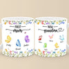 Like Butterflies, Their Love Transcends Generations - Family Personalized Custom 3D Inflated Effect Printed Mug - Gift For Mom, Grandma