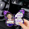 Custom Photo You’ll Always Be Our Guiding Star - Memorial Personalized Custom Car Visor Clip - Sympathy Gift For Family Members