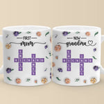 Through Generations, Love Is The Thread That Binds Us - Family Personalized Custom 3D Inflated Effect Printed Mug - Gift For Mom, Grandma