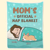 Eat, Sleep, Cuddle, Repeat - Dog & Cat Personalized Custom Blanket - Gift For Pet Owners, Pet Lovers