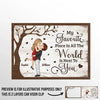 You Are My Sunshine On The Cloudiest Days - Couple Personalized Custom Car Visor Clip - Gift For Husband Wife, Anniversary