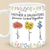 You’re The Sunshine That Helps Me Bloom - Family Personalized Custom Mug - Gift For Mom, Daughter
