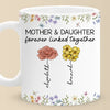You’re The Sunshine That Helps Me Bloom - Family Personalized Custom Mug - Gift For Mom, Daughter