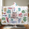 My Family Is My Priority And I Love It - Family Personalized Custom Snuggle Blanket, Hoodie Blanket - Gift For Mom, Yourself