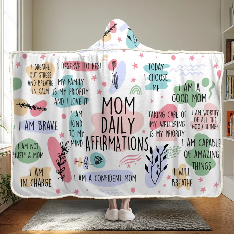 My Family Is My Priority And I Love It - Family Personalized Custom Snuggle Blanket, Hoodie Blanket - Gift For Mom, Yourself