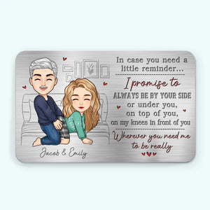 Tu rends mon cœur heureux - Carte portefeuille en aluminium personnalisée pour couple - Cadeau pour mari et femme, anniversaire