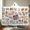 I Am An Amazing Mom, Mom Daily Affirmations - Family Personalized Custom Snuggle Blanket, Hoodie Blanket - Gift For Mom, Yourself
