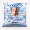 Custom Photo Your Love Remains Our Greatest Treasure - Memorial Personalized Custom Pillow - Sympathy Gift For Family Members