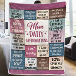 I Am My Child’s Safe Place - Affirmation Personalized Custom Blanket - Gift For Mom, Yourself
