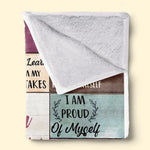 I Am My Child’s Safe Place - Affirmation Personalized Custom Blanket - Gift For Mom, Yourself