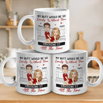 I Love Every Inch Of You, Some Inches More Than Others - Couple Personalized Custom Mug - Christmas Gift For Husband, Wife, Couple