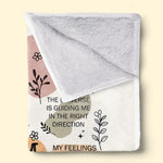 Mom Daily Affirmations Gifts for Mothers - Inspirational Blanket