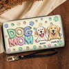 Paws And Love Make Everything Better - Dog & Cat Personalized Custom 3D Inflated Effect Printed Leather Long Wallet -  Gift For Pet Owners, Pet Lovers
