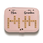 Being Your Mother Was A Gift - Family Personalized Custom Jewelry Case - Gift For Mom, Grandma