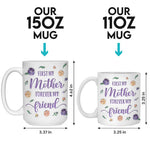 First My Daughter, Forever My Best Friend - Family Personalized Custom 3D Inflated Effect Printed Mug - Gift For Mom, Daughter