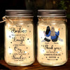 Always Better Together - Bestie Personalized Custom Mason Jar Light - Gift For Best Friends, BFF, Sisters