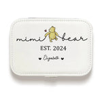 Mama Bear - Family Personalized Custom Jewelry Case - Gift For Mom, Grandma