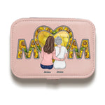 Custom Name Mom Family Gifts - Personalized Jewelry Case
