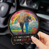 Grow An Old Friend - Bestie Personalized Custom Car Visor Clip - Gift For Best Friends, BFF, Sisters