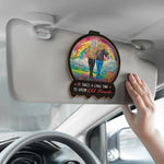 Grow An Old Friend - Bestie Personalized Custom Car Visor Clip - Gift For Best Friends, BFF, Sisters