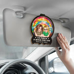 Together, We’re Unstoppable - Bestie Personalized Custom Car Visor Clip - Gift For Best Friends, BFF, Sisters
