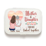 Custom Name Mother Daughter Gifts - Personalized Jewelry Case