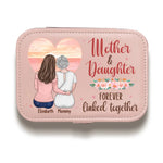 Custom Name Mother Daughter Gifts - Personalized Jewelry Case