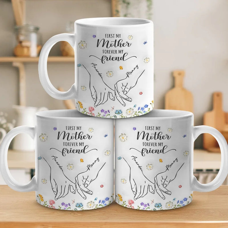 A Mother And Daughter’s Bond Is One Of The Strongest Connections In The World - Family Personalized Custom 3D Inflated Effect Printed Mug - Gift For Mom, Daughter