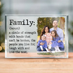 Custom Photo Family Gifts - Personalized Shaped Acrylic Plaque