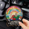 Together, We Can Conquer Anything - Bestie Personalized Custom Car Visor Clip - Gift For Best Friends, BFF, Sisters