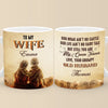 Two Hearts, One Soul - Couple Personalized Custom Mug - Gift For Husband Wife, Anniversary