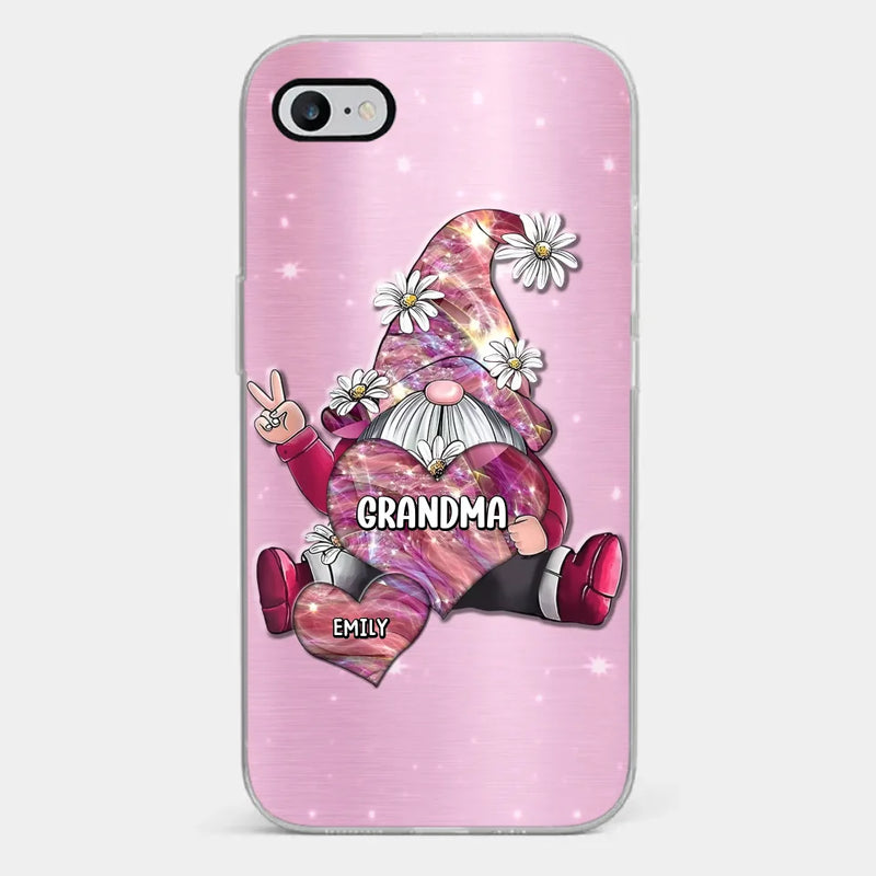 Grandmas Sprinkle Love Like Fairy Dust, Making Everything Magical - Family Personalized Custom Clear Phone Case - Gift For Mom, Grandma