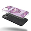 Grandkids Complete Her Joy - Family Personalized Custom Faux Jewelry Effect Printed Clear Phone Case - Gift For Mom, Grandma