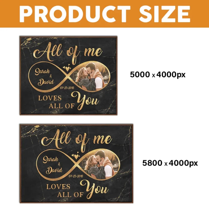 Two Heads, One Heart - Printable Digital File, Digital PNG Download - Custom Photo Couple Personalized Horizontal File - Gift For Husband Wife, Anniversary