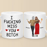 Besties Make The World Brighter - Bestie Personalized Custom Mug - Gift For Best Friends, BFF, Sisters