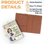 Step Out And Explore - Travel Personalized Custom Passport Cover, Passport Holder - Holiday Vacation Gift, Gift For Adventure Travel Lovers